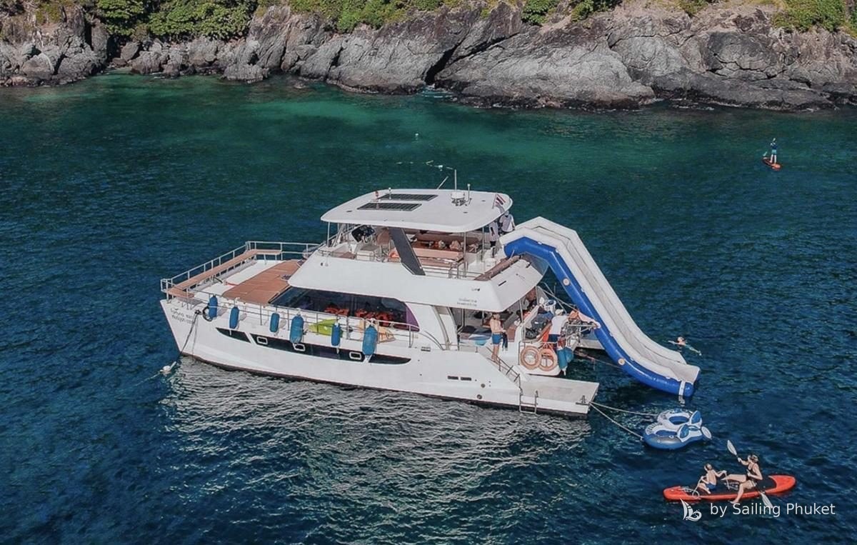 Power Catamaran 46ft - private power catamaran charter in Phuket