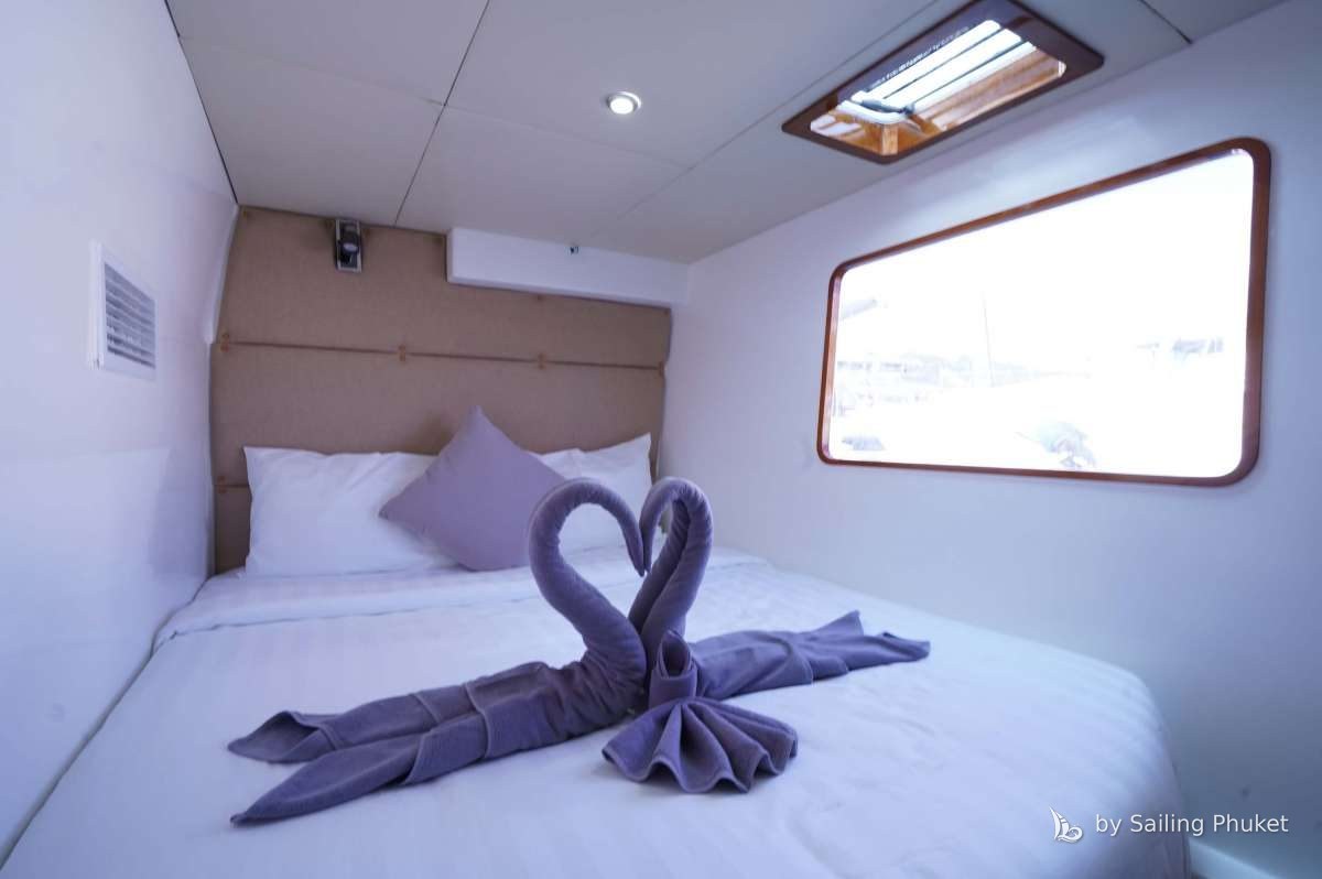 Power Catamaran 52ft on a private charter around Phuket's islands