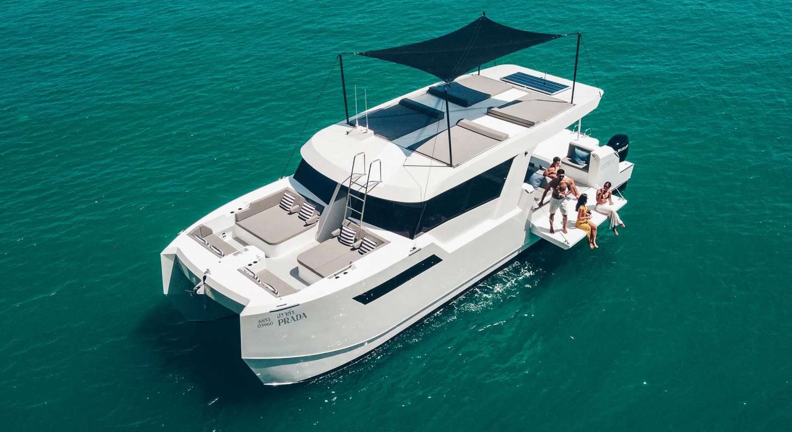 PRADA - private power catamaran charter in Phuket