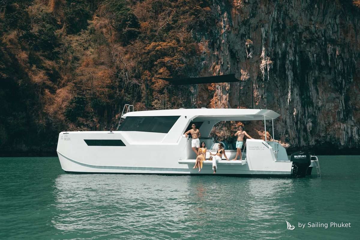 PRADA on a private charter around Phuket's islands