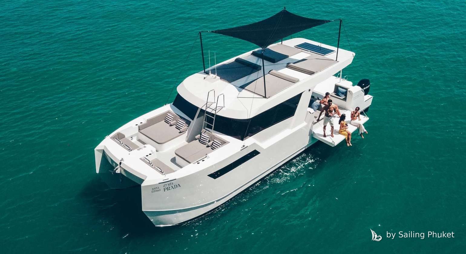 Prada - private power catamaran charter in Phuket