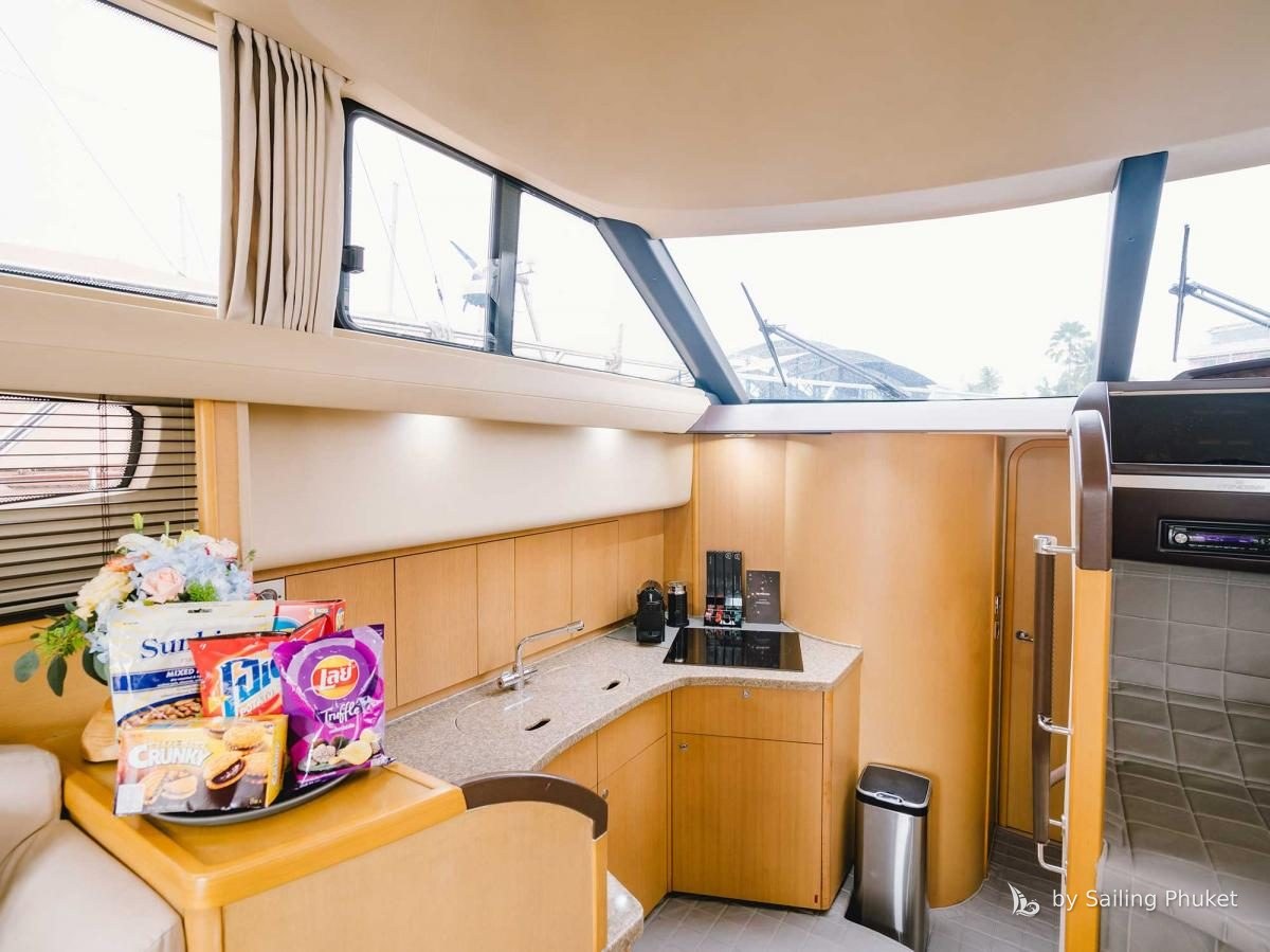 Princess 42ft on a private charter around Phuket's islands