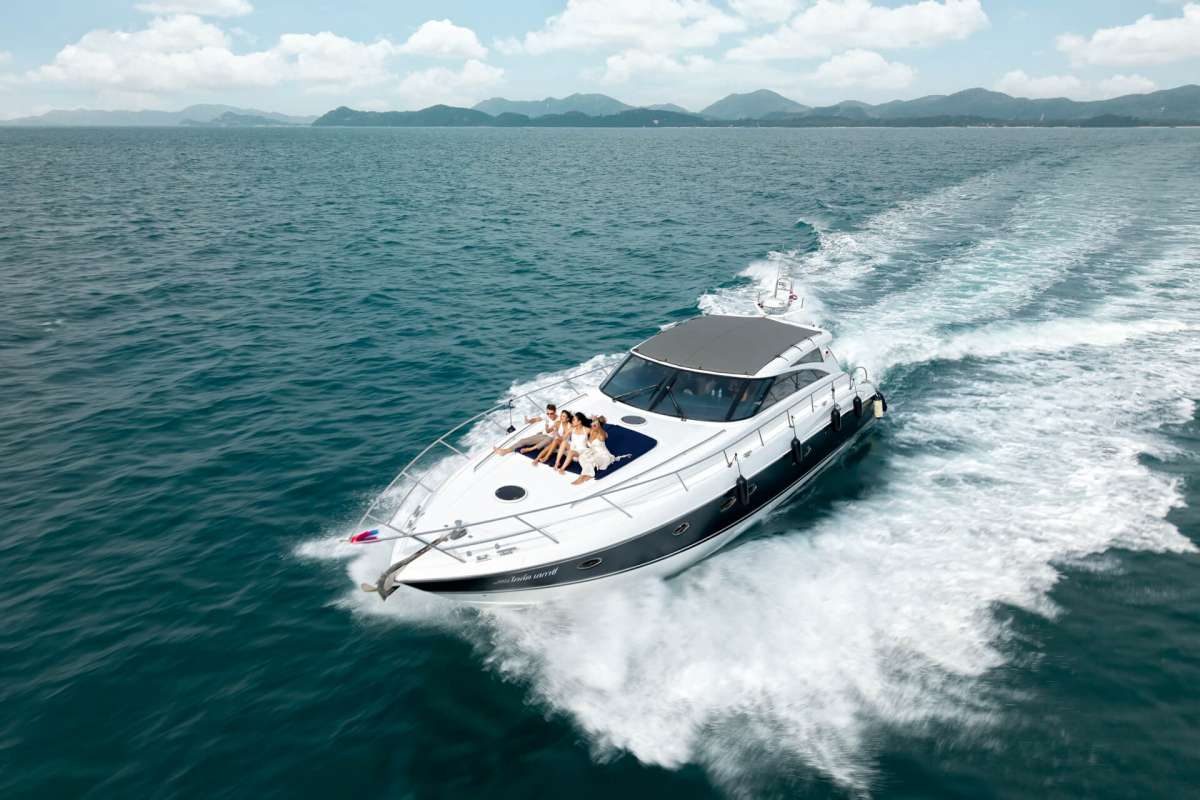 Princess 58 - private motor yacht charter in Phuket