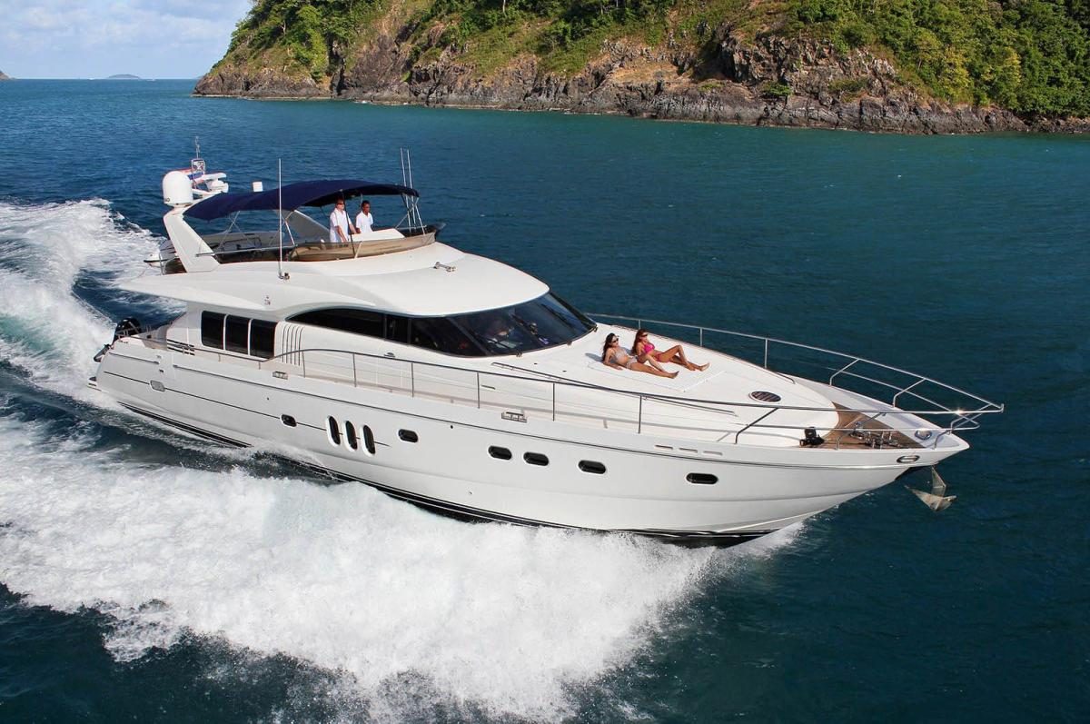 Princess 75ft - private motor yacht charter in Phuket