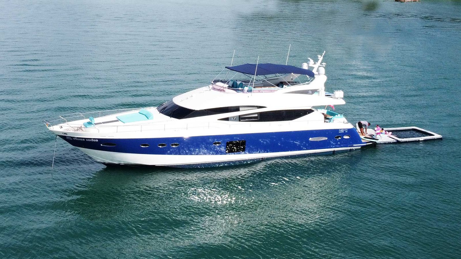 Princess 78ft - private motor yacht charter in Phuket