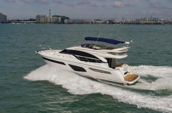 F55 Princess Risa on a private charter around Phuket's islands