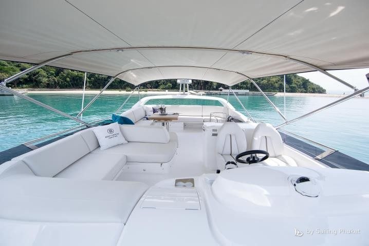 F55 Princess Risa on a private charter around Phuket's islands