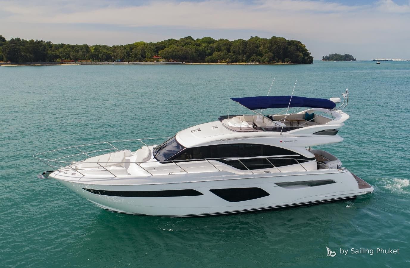F55 Princess Risa - VIP yacht charter in Phuket