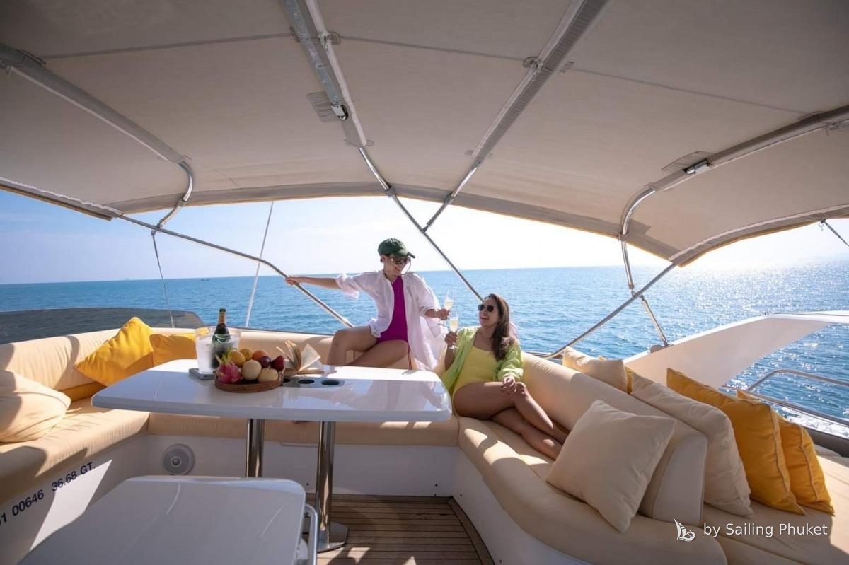 Princess 54ft - private motor yacht charter in Phuket