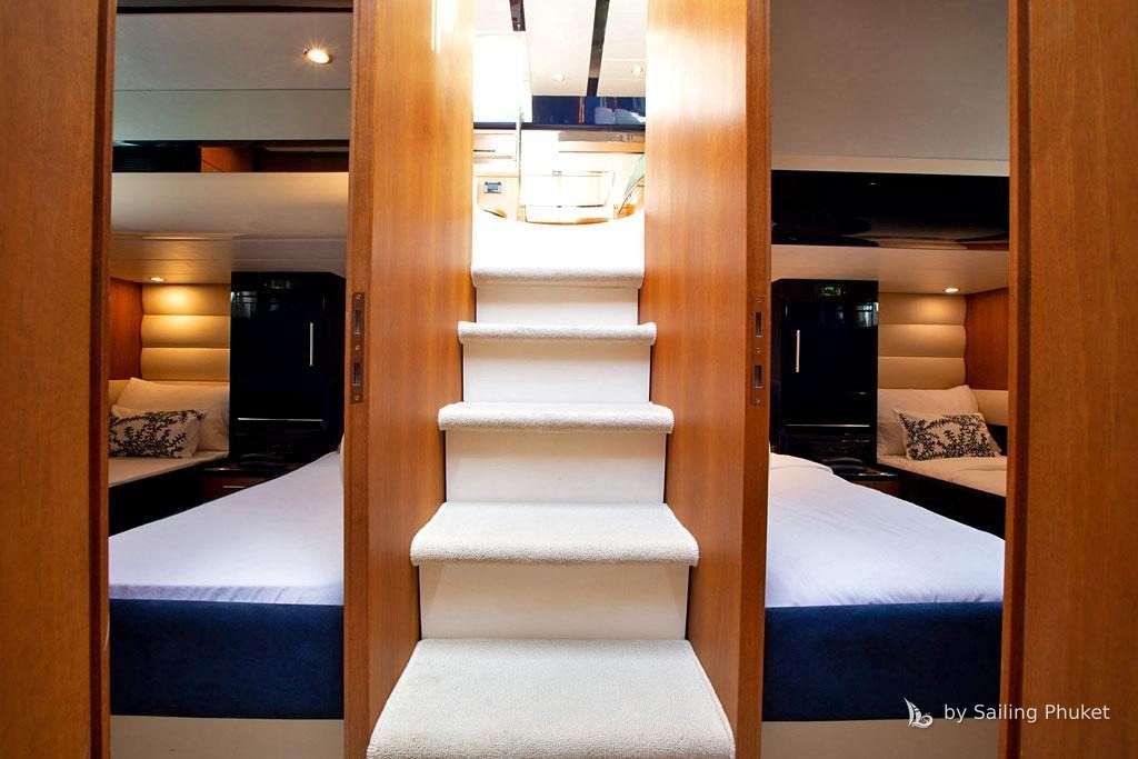 70ft Riva on a private charter around Phuket's islands