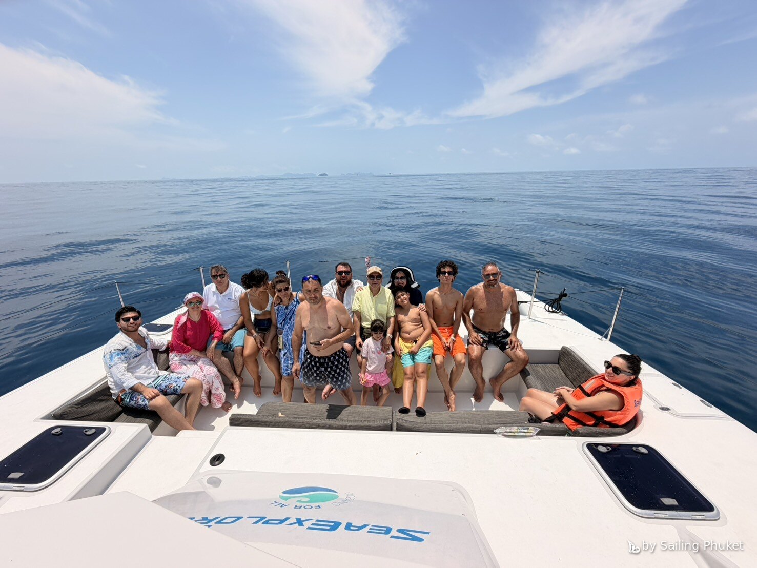 Sea Explorer 47ft on a private charter around Phuket's islands