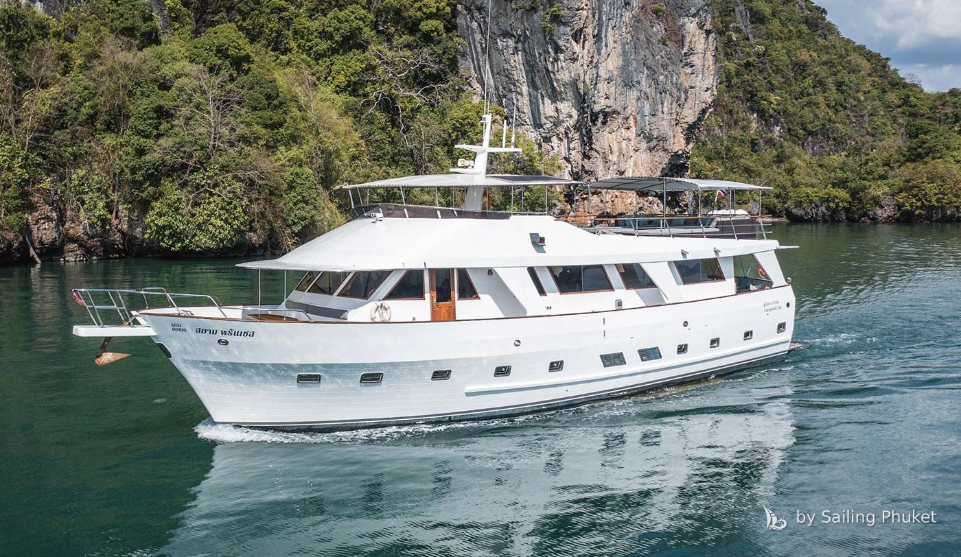 Siam Princess 70ft - private party boat charter in Phuket