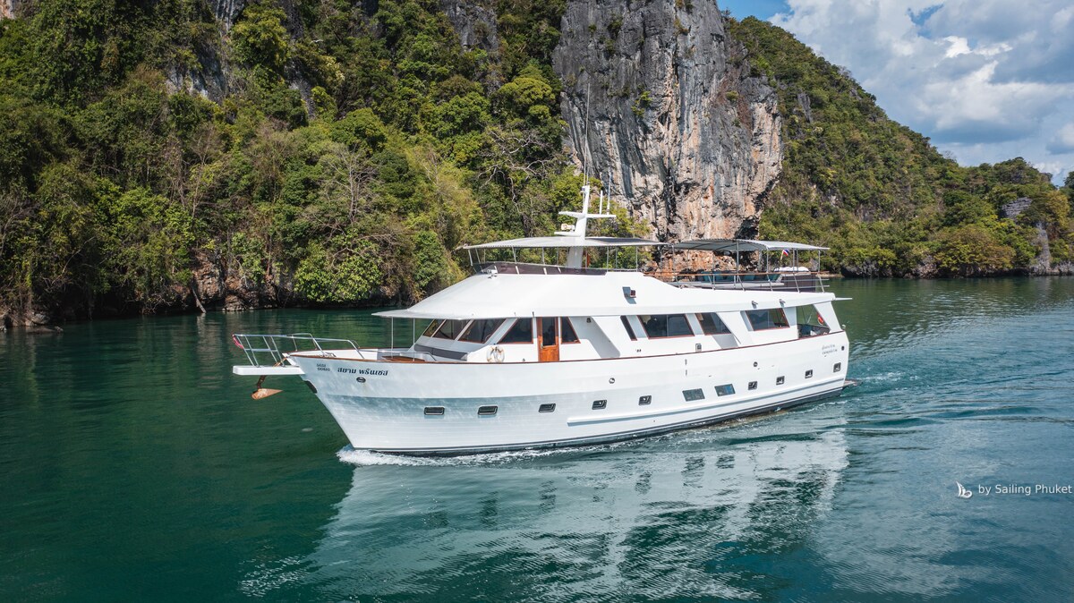 Siam Princess 70ft - private overnight yacht charter in Phuket
