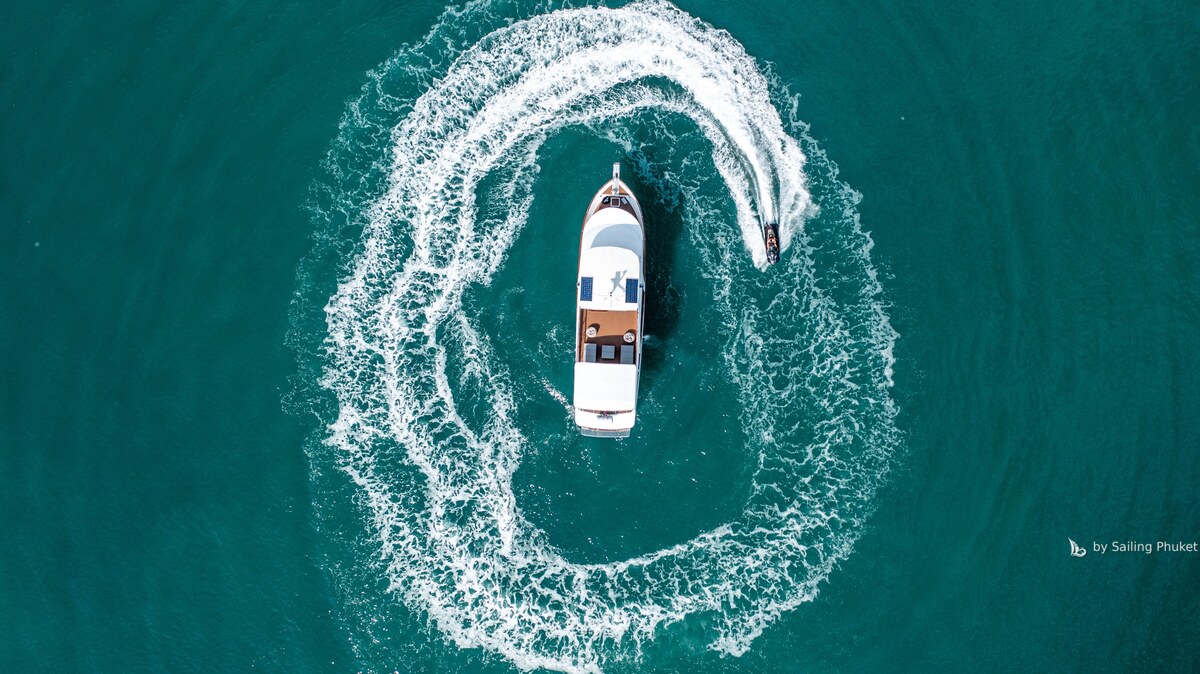 Siam Princess 70ft on a private charter around Phuket's islands