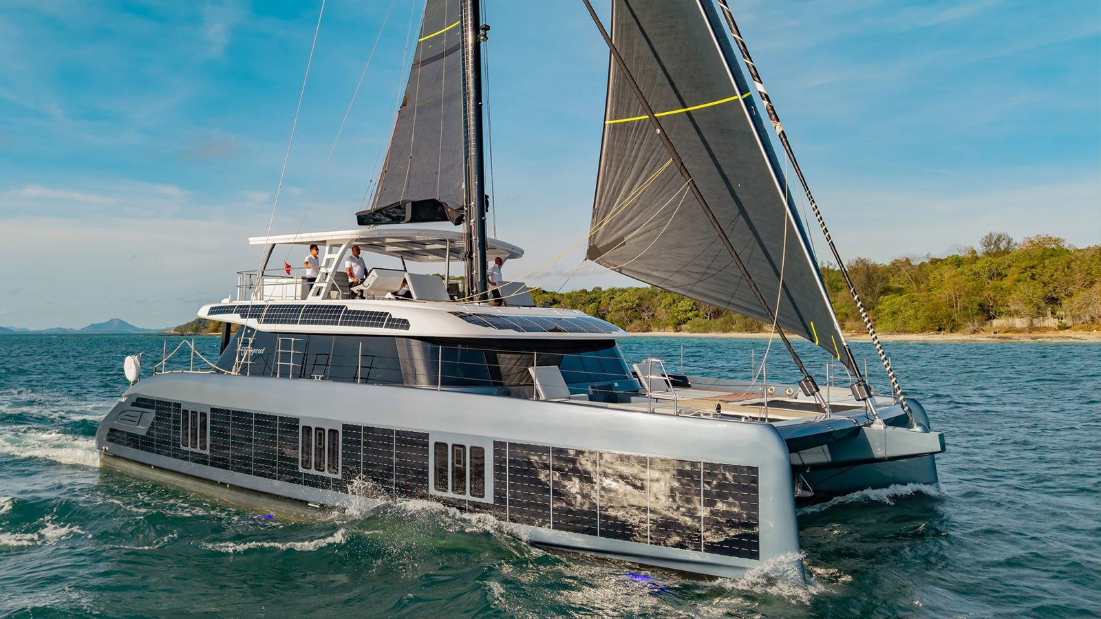 Sunreef 60 Eco E-Motion - private sailing catamaran charter in Phuket