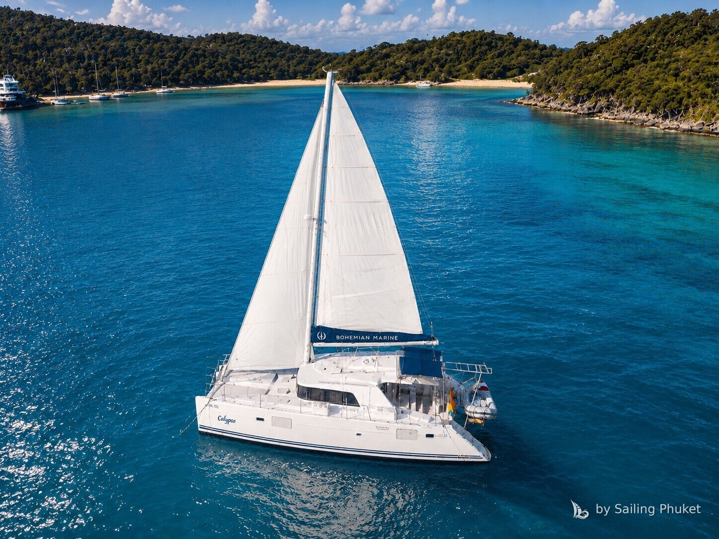 Calypso on a private charter around Phuket's islands