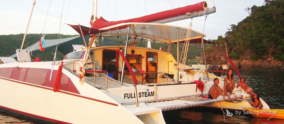 Full Steam on a private charter around Phuket's islands
